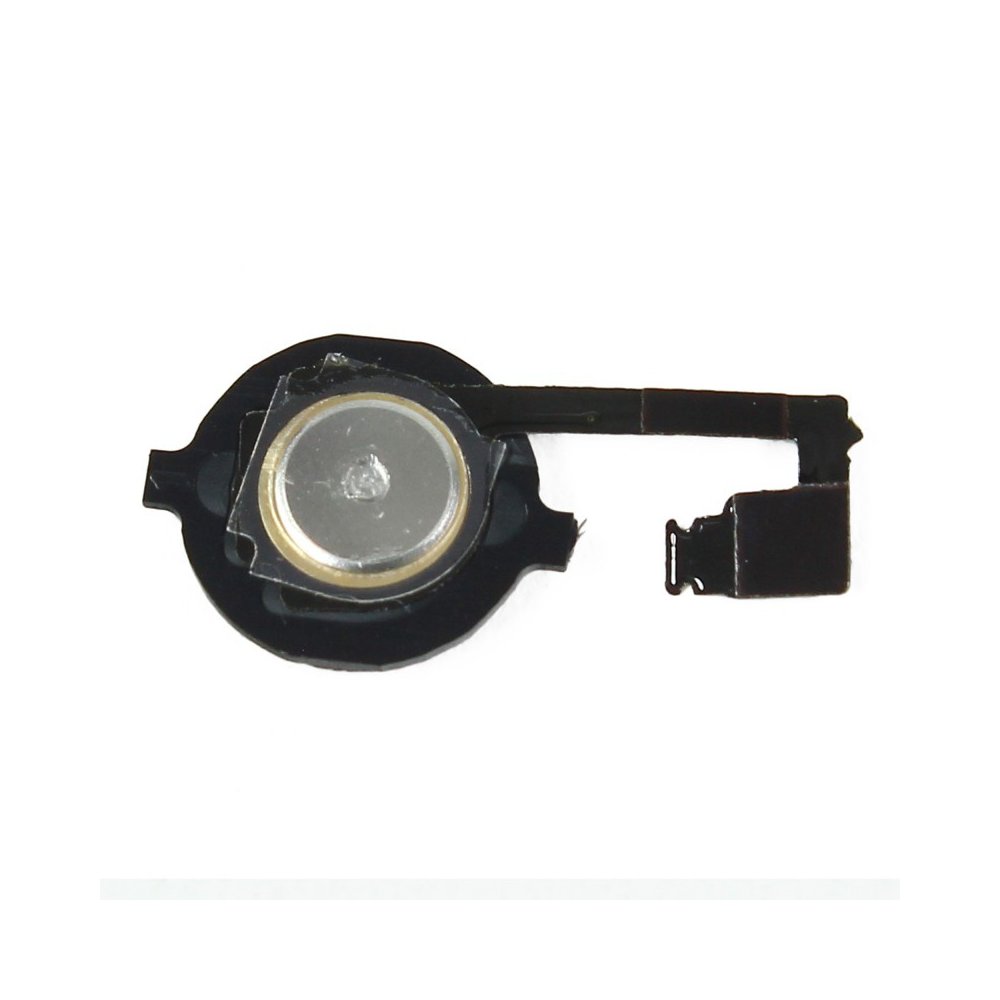 Nappe bouton Home Complet Noir Pour iPhone 4