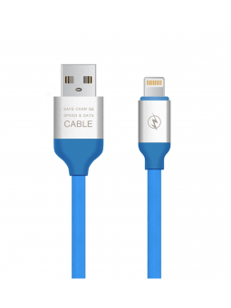 Câble Pour iPhone - SafeCharge Bleu