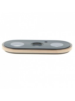 Lentille Vitre Cache caméra arrière pour iPhone X Or
