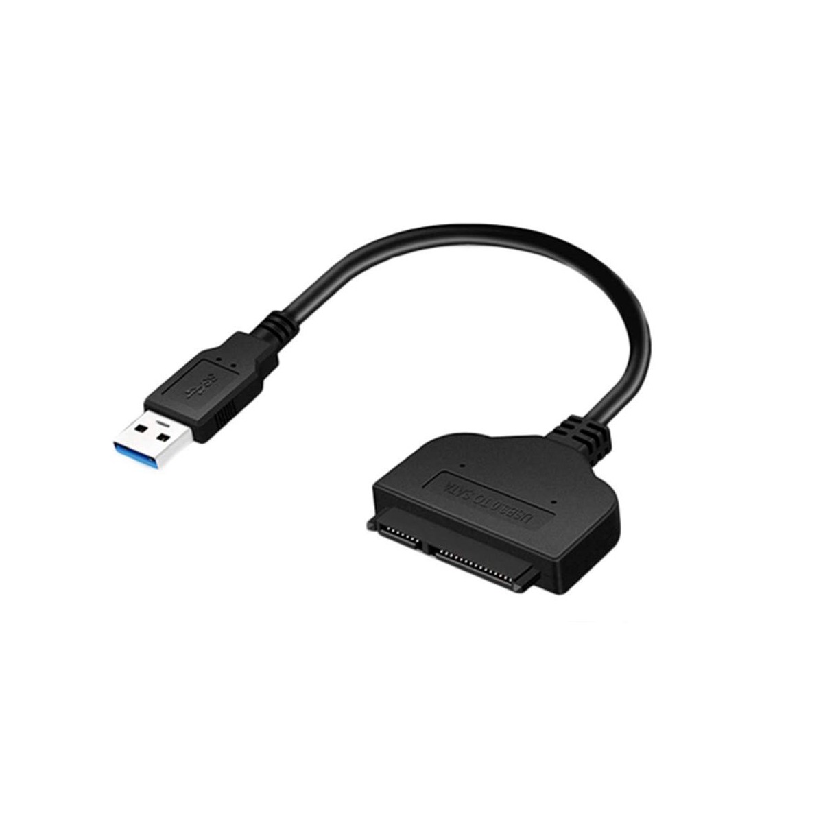 Câble Adaptateur pour Les disques de 2,5 Pouces à l'USB 3.0 ou 2.0 et Le connecteur SATA pour Disque Dur 2.5"PC SSD + HDD et 2,5