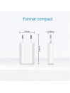 Chargeur compatible iPhone avec Câble Chargeur Adaptateur pour iPhone 7/8/11/12 Mini Plus Pro XS