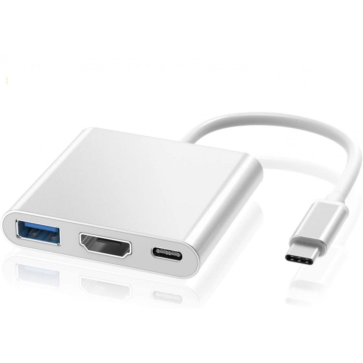 Adaptateur USB C vers HDMI 4K, Adaptateur Type C Hub vers HDMI