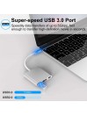 Adaptateur USB C vers HDMI 4K, Adaptateur Type C Hub vers HDMI