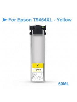 1 Cartouche d'encre jaune compatible Epson T9454XL 60ml