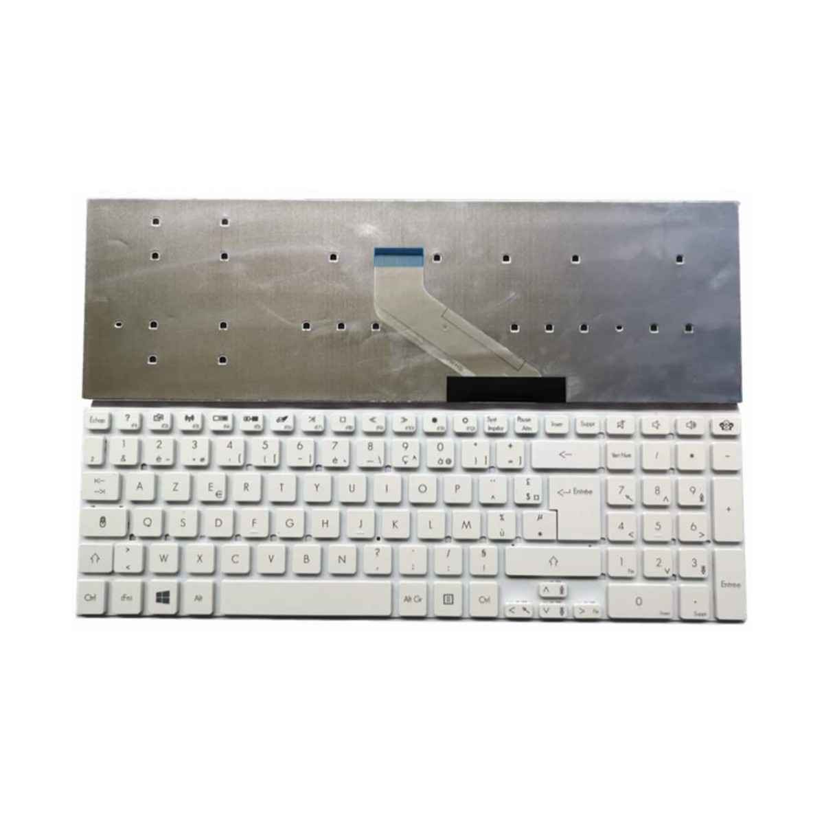 Clavier Fr AZERTY Blanc Packard Bell Easynote TV11CM TV11HC TV43CM TV43HC Série