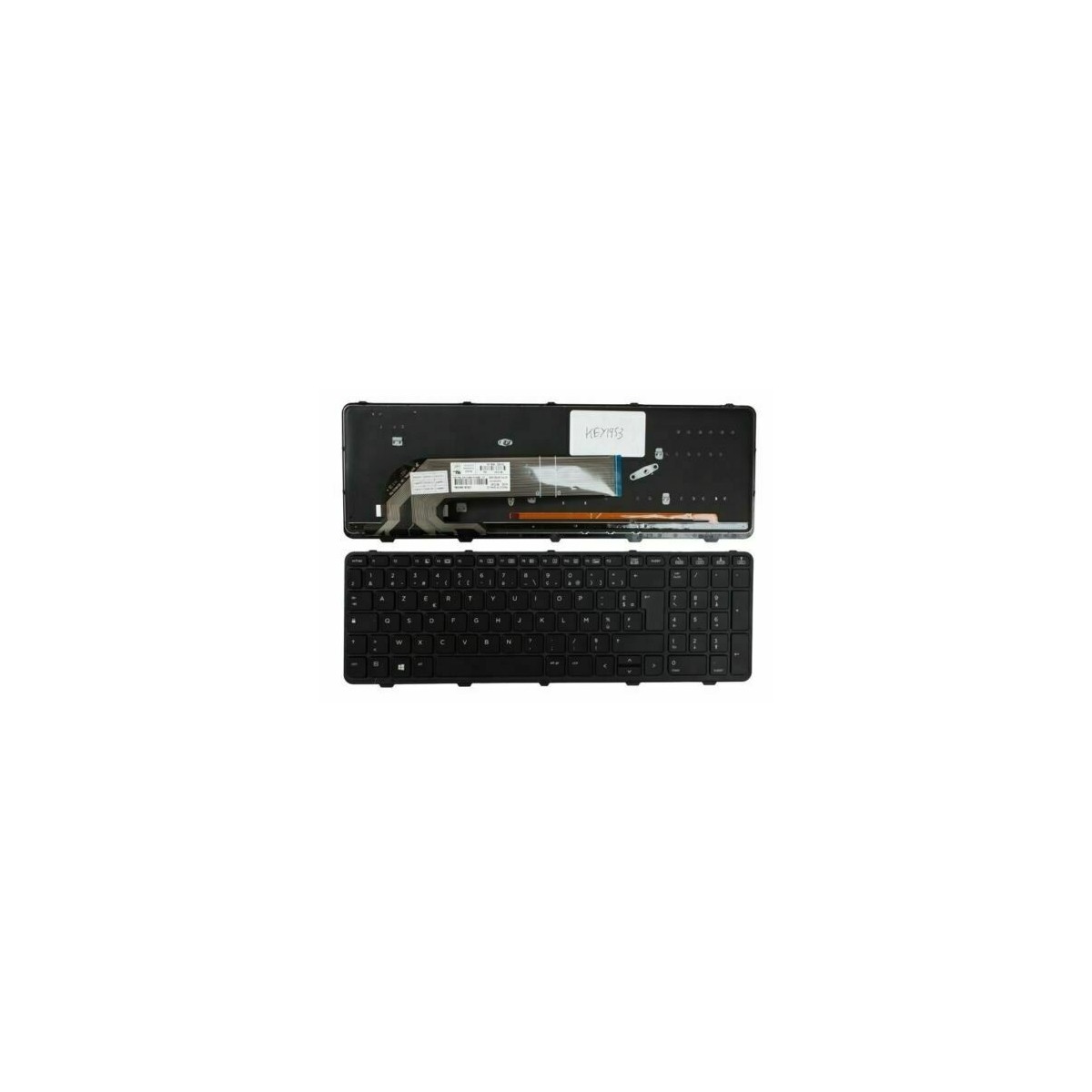 Clavier Français pour HP Probook 450 G2 BDRFT006W6V1KC Rétro-éclairé