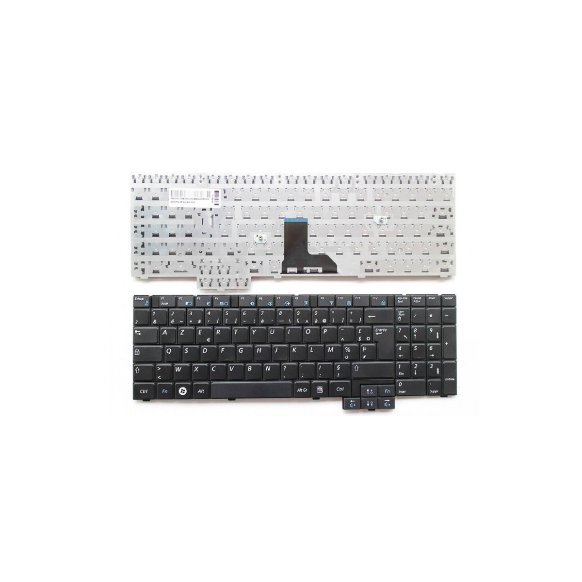 Clavier Français pour Samsung NP-R530 SERIES BA59-02833B