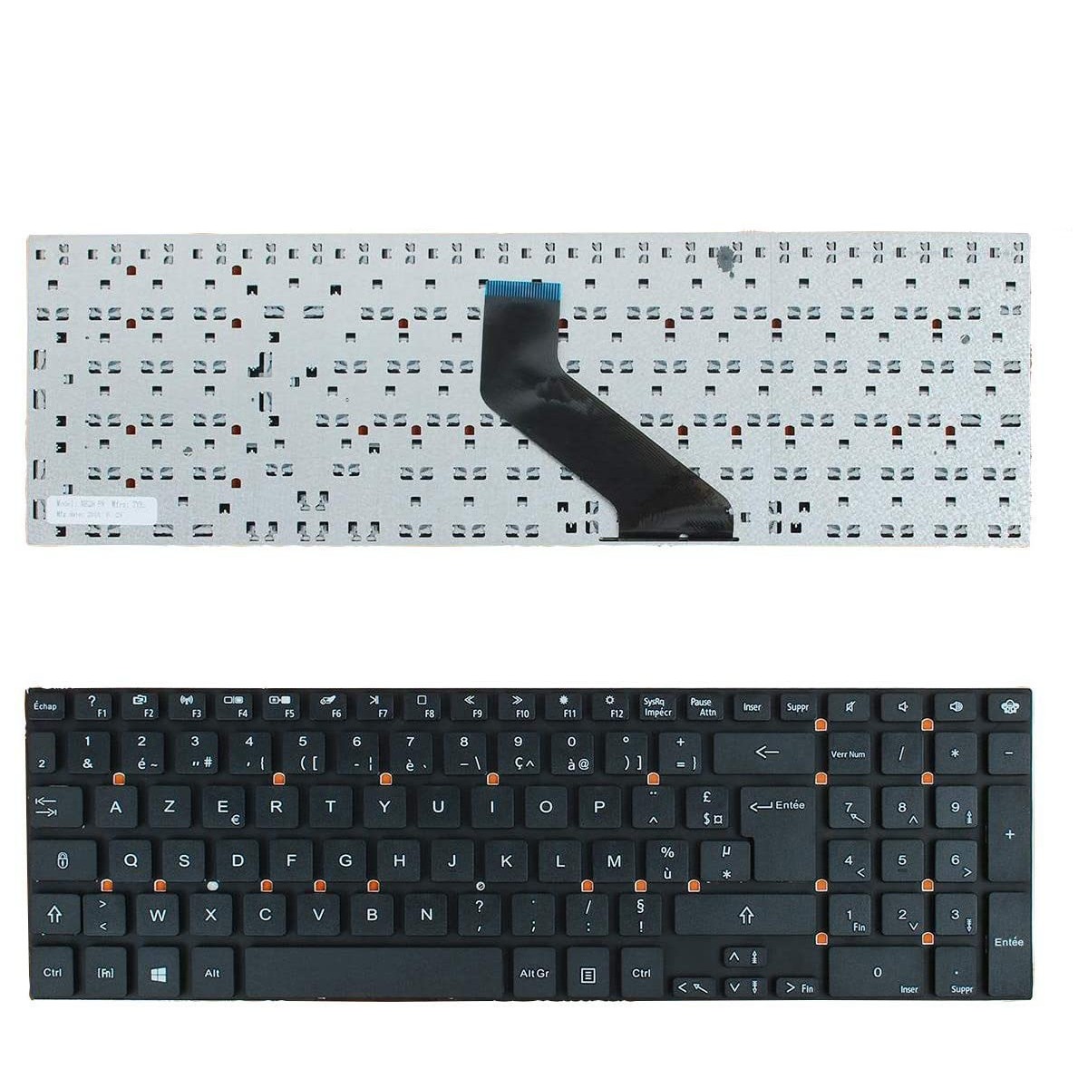 Clavier Français pour Packard Bell EasyNote ENLV44HC LV44HC