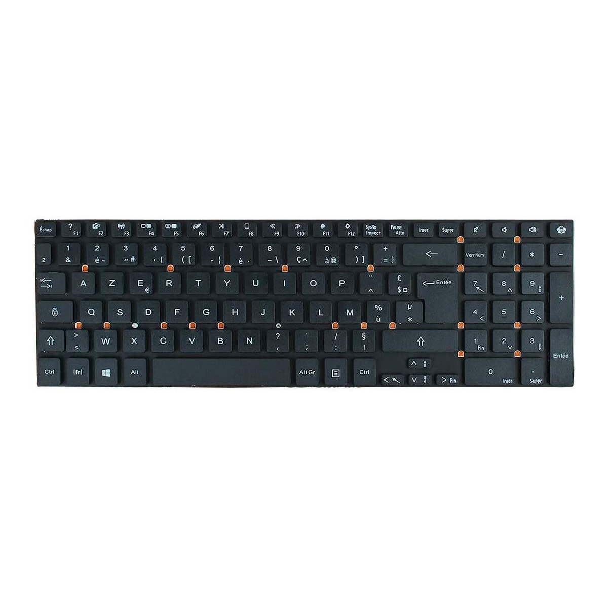 Clavier Français pour Packard Bell EasyNote ENLV44HC LV44HC