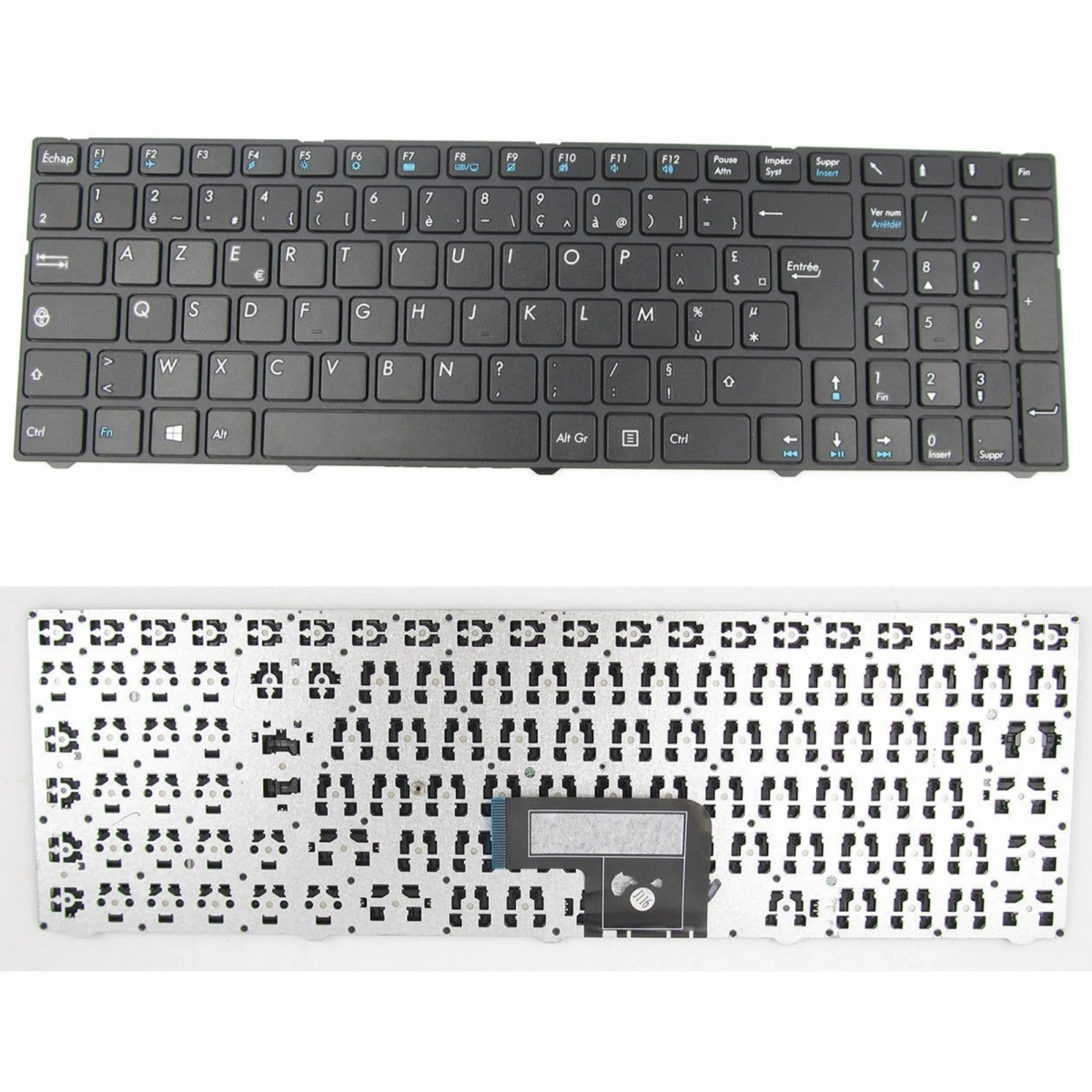 Clavier Français pour Medion Akoya P6678 MP-13A86F0-528