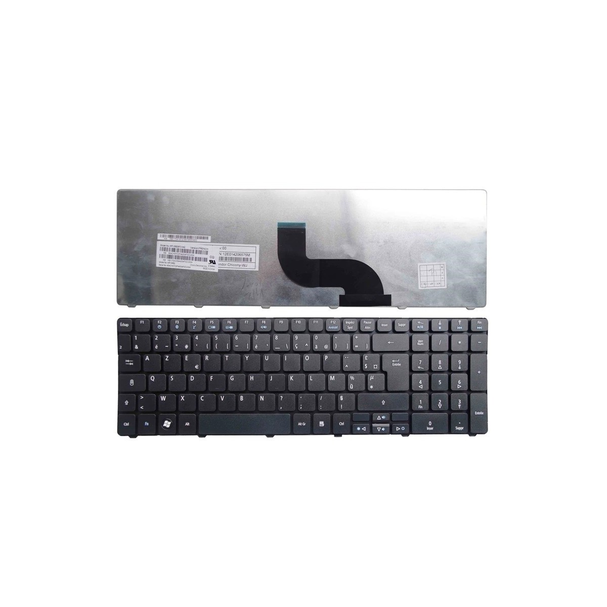 Clavier Français pour Packard Bell Easynote TM97 9J.N1H82.00F