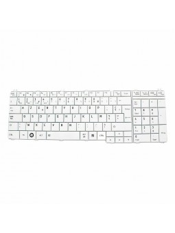 Clavier Français compatible Toshiba Satellite Pro C670 0KN0-Y3LFR03 Blanc