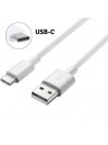 Câble USB Type-C Chargeur pour Samsung Galaxy Blanc