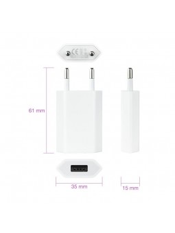 Chargeur Secteur USB compatible avec iPhone