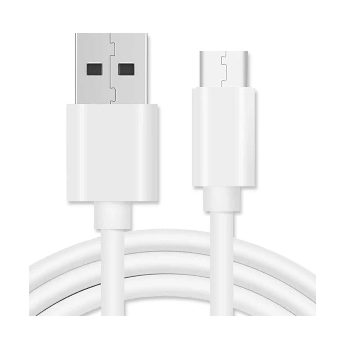 Câble USB Type-C Chargeur pour Samsung Galaxy Blanc