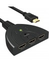 Hdmi Répartiteur switch commutateur avec cable 3 entrees 1 sortie 2K