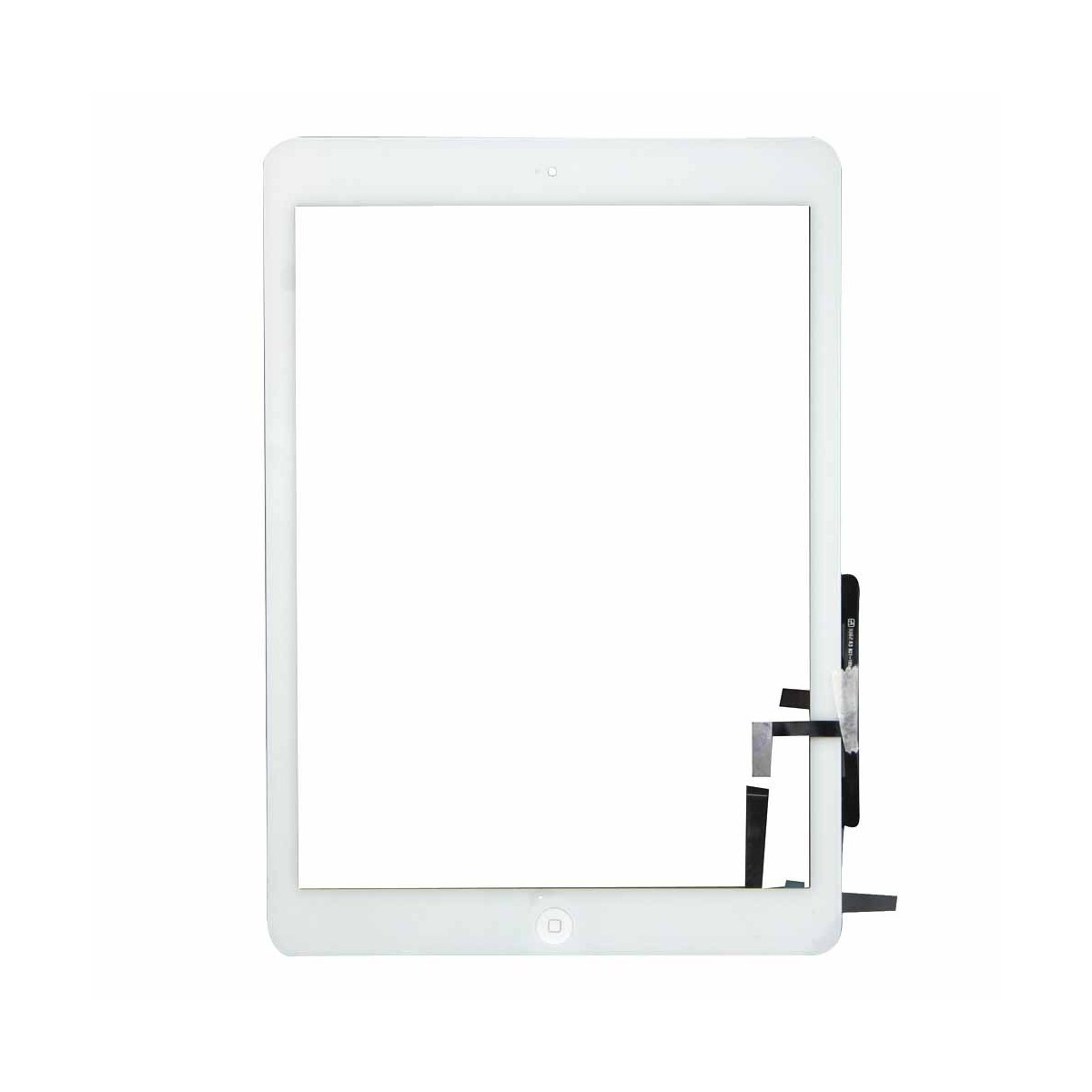 Vitre Tactile pour iPad 5 Blanc Pré Assemblée sans outils