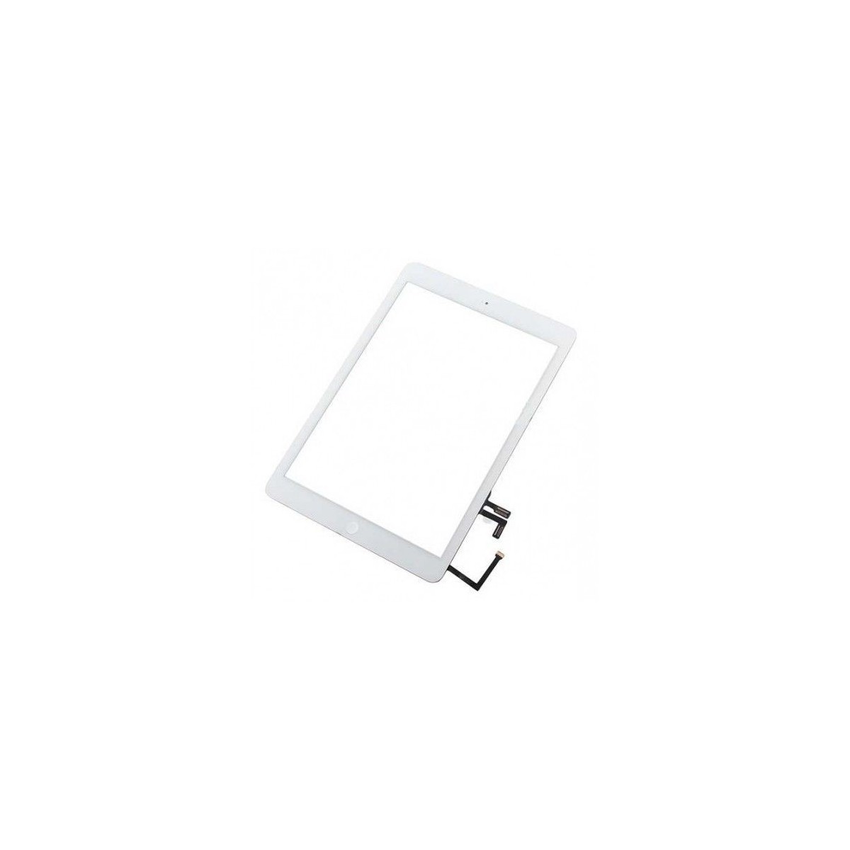 Vitre Tactile pour iPad 5 Blanc Pré Assemblée sans outils