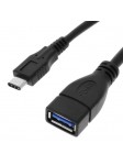 Cable adaptateur USB OTG Femelle vers USB Type C Male