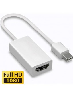 Câble adaptateur Mini Display Port DP vers HDMI pour Macbook Pro Air 1080P blanc