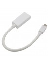 Câble adaptateur Mini Display Port DP vers HDMI pour Macbook Pro Air 1080P blanc