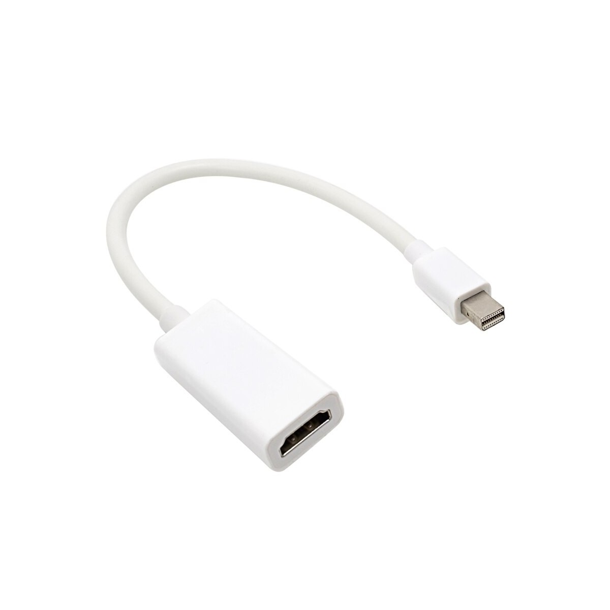 Câble adaptateur Mini Display Port DP vers HDMI pour Macbook Pro Air 1080P blanc