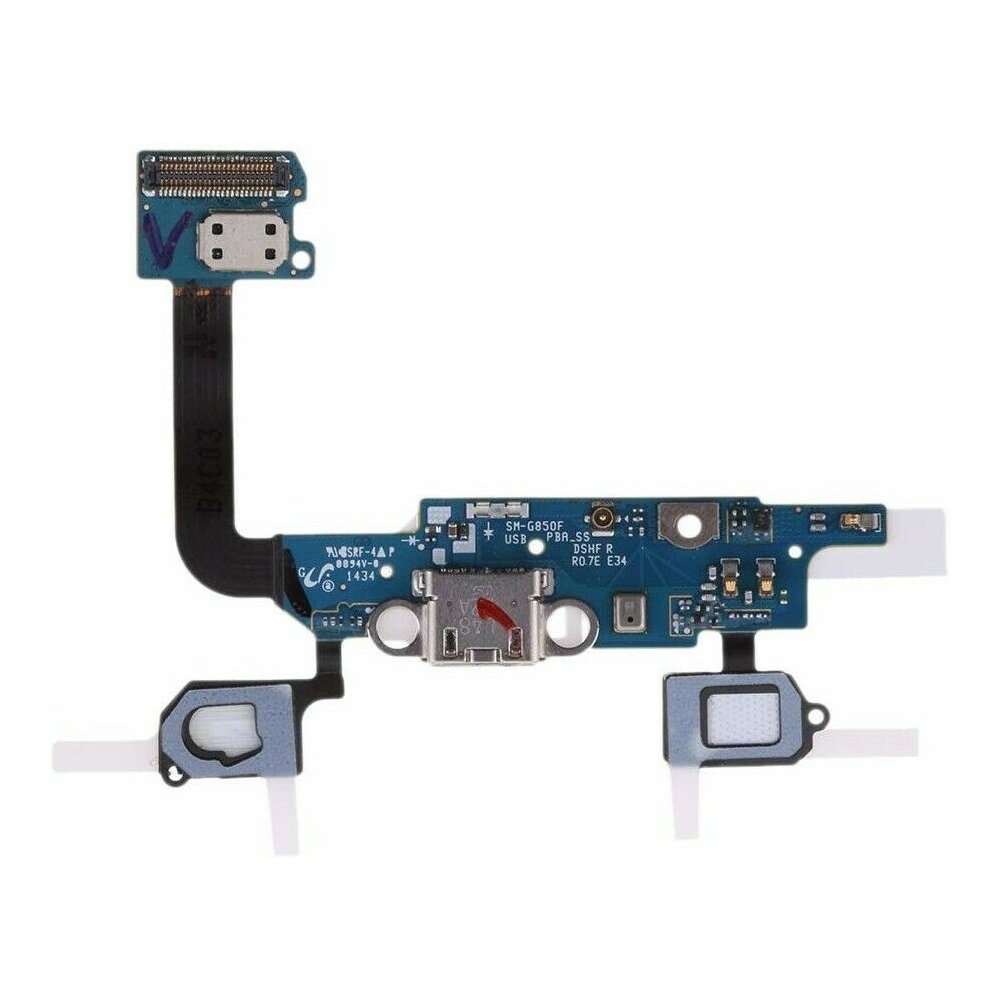 NAPPE DOCK CONNECTEUR DE CHARGE MICRO BOUTON HOME SAMSUNG GALAXY ALPHA (SM-G850F)