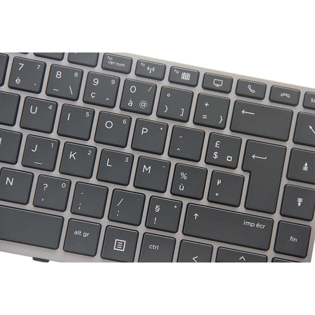 Clavier Français pour HP ZBook "15u" G3 G4 sans rétroéclairage
