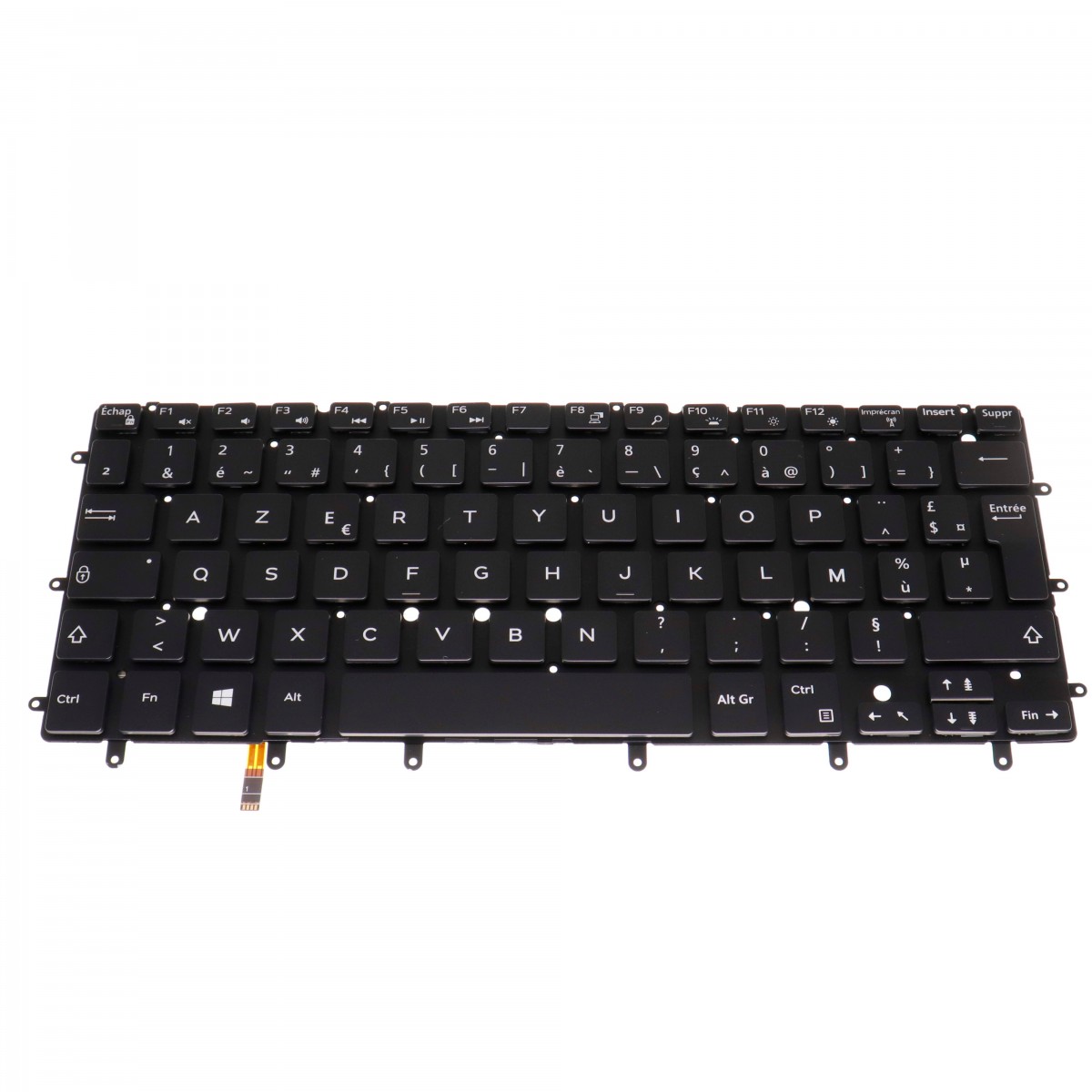 Clavier Français pour Dell XPS 13 - 9343 / 9350 / 9360 Backlit avec rétroéclairage