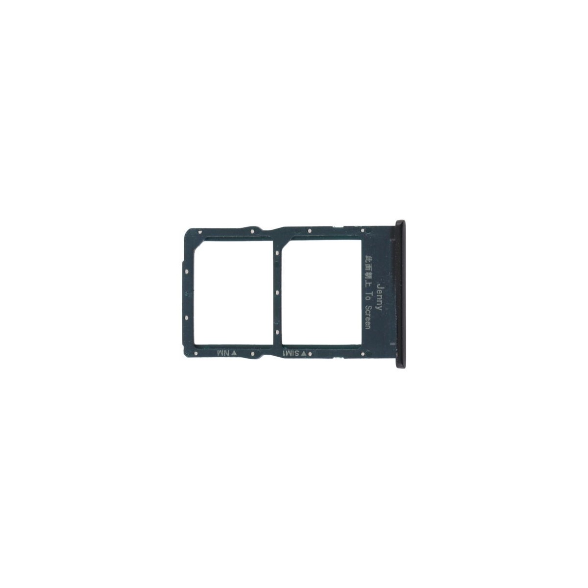 TIROIR SUPPORT CARTE SIM ET NANO MEMORY NM DU HUAWEI P40 LITE NOIR