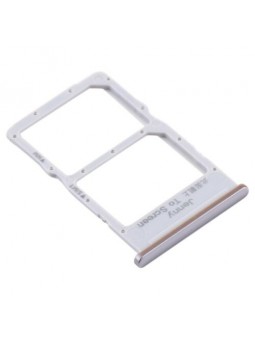 TIROIR SUPPORT CARTE SIM ET NANO MEMORY NM DU HUAWEI P40 LITE ARGENT