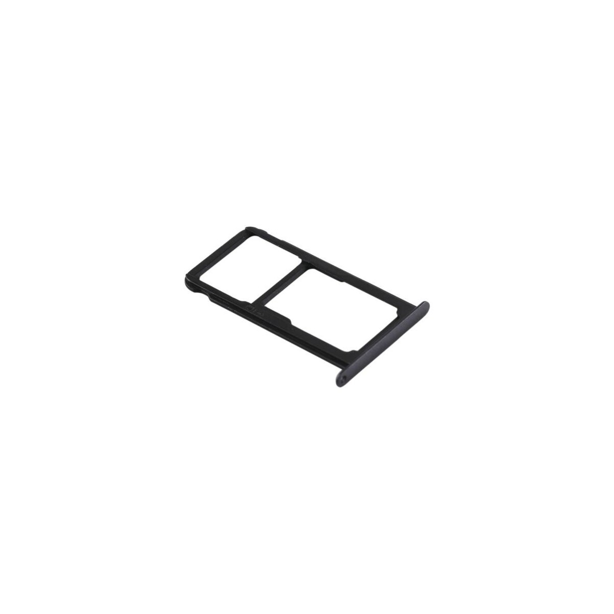 TIROIR SUPPORT CARTE DOUBLE SIM MICROSD DU HUAWEI P9 LITE NOIR