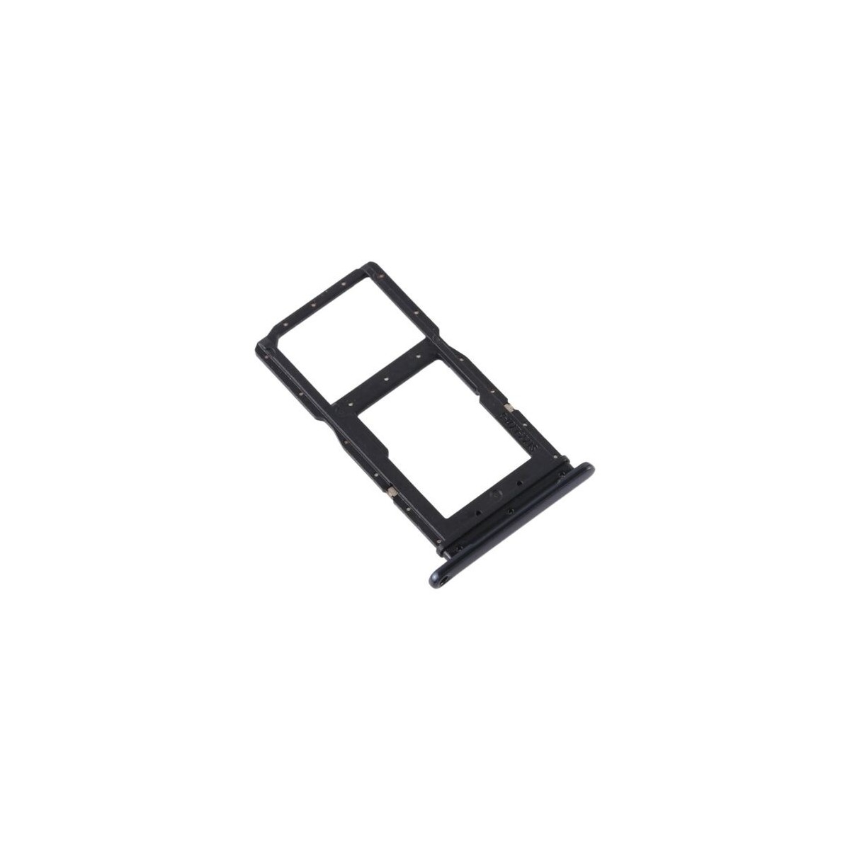 TIROIR SUPPORT CARTE DOUBLE SIM MICROSD DU HUAWEI P SMART Z NOIR