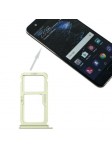 TIROIR SUPPORT CARTE DOUBLE SIM MICROSD DU HUAWEI P10 PLUS VERT