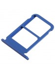 TIROIR SUPPORT CARTE DOUBLE SIM MICROSD DU HUAWEI HONOR 10 BLEU