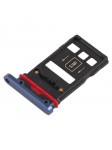 TIROIR SUPPORT CARTE DOUBLE SIM MICROSD DU HUAWEI MATE 20 PRO BLEU