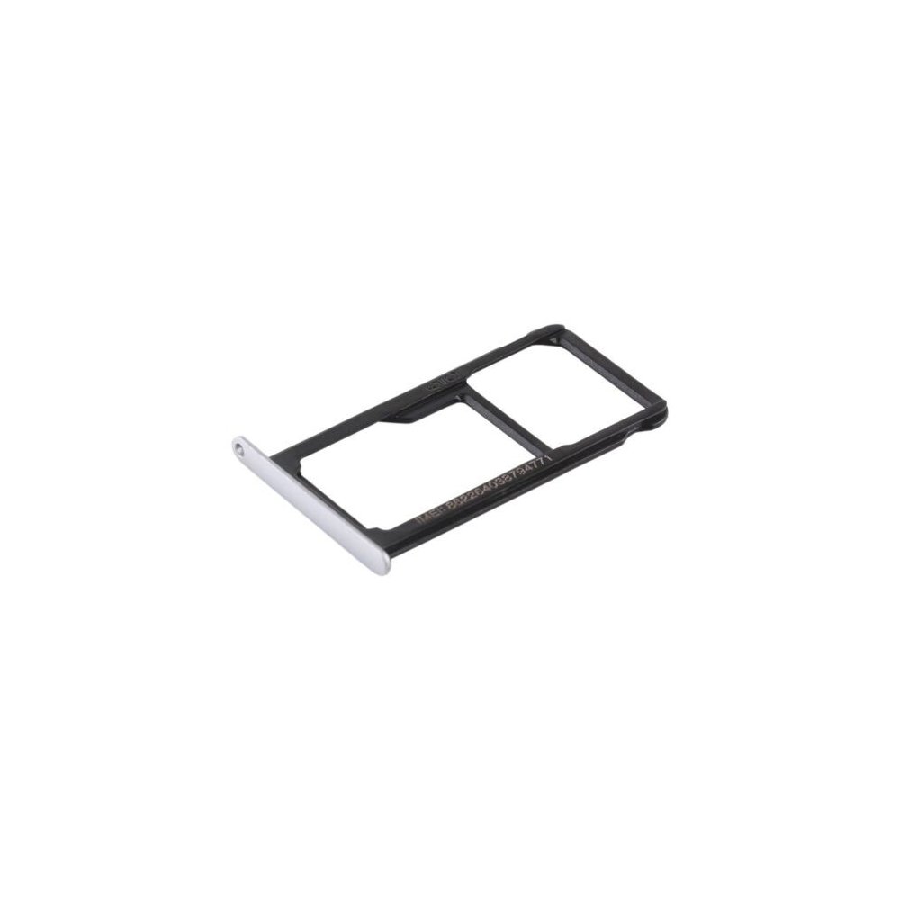 TIROIR SUPPORT CARTE DOUBLE SIM MICROSD DU HUAWEI P9 ARGENT