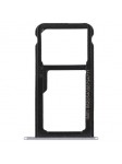 TIROIR SUPPORT CARTE DOUBLE SIM MICROSD DU HUAWEI P9 ARGENT