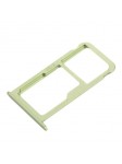 TIROIR SUPPORT CARTE DOUBLE SIM MICROSD DU HUAWEI P10 VERT