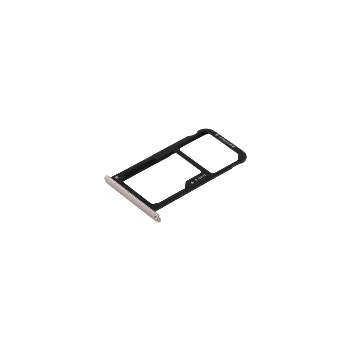 TIROIR SUPPORT CARTE DOUBLE SIM MICROSD DU HUAWEI P9 OR