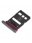 TIROIR SUPPORT CARTE DOUBLE SIM MICROSD DU HUAWEI P30 PRO NOIR