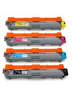 Pack de 4 Toners compatible avec Brother TN241/TN245
