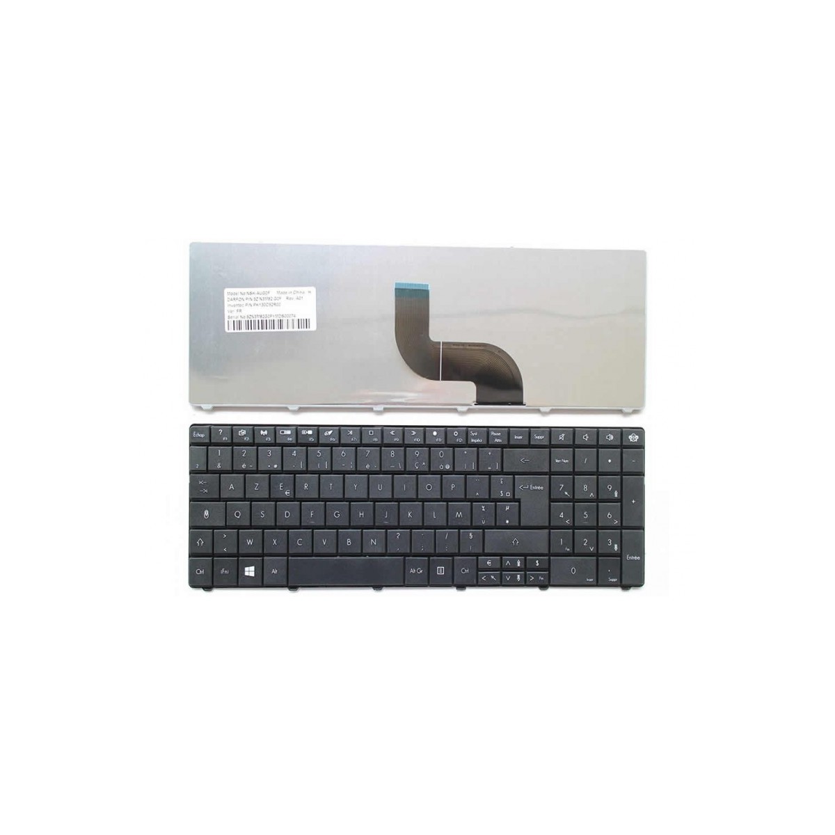 Clavier Français pour Packard Bell Easynote TM85 TM86 TK11 TK13 LM98