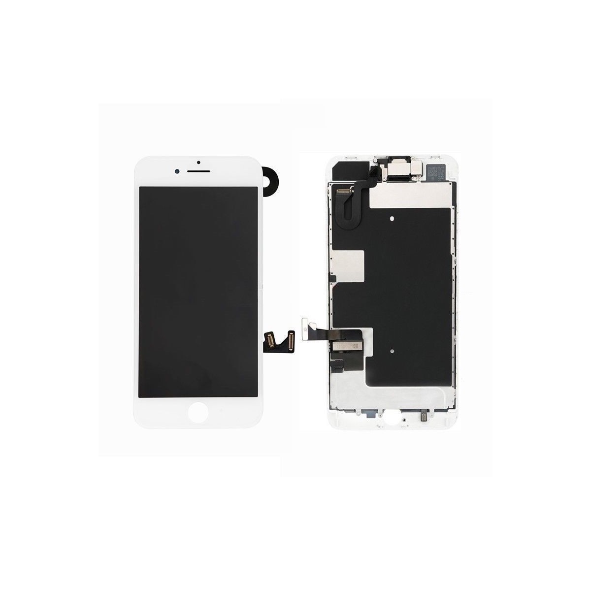 BLOC LCD POUR IPHONE 7 PLUS BLANC TOUT ASSEMBLÉ VITRE TACTILE + ECRAN LCD REMPLACEMENT + OUTILS + VERRE TREMPE + JOINT