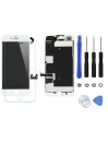 BLOC LCD POUR IPHONE 8 PLUS BLANC TOUT ASSEMBLÉ VITRE TACTILE + ECRAN LCD REMPLACEMENT + OUTILS + 1 VERRE TREMPE + JOINT