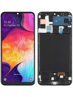 BLOC ECRAN LCD ASSEMBLÉ + CHASSIS POUR SAMSUNG GALAXY A50 A505F