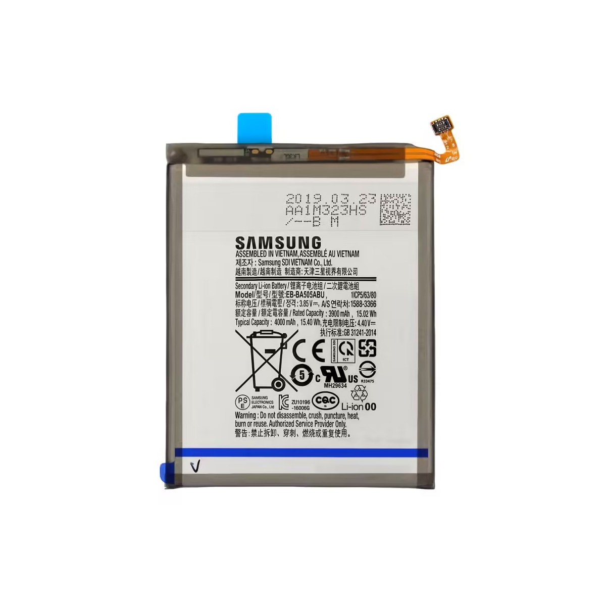 Batterie pour Samsung Galaxy A50 (A505F)