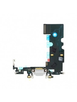 Nappe dock flex connecteur de charge blanc micro antenne pour iPhone 8