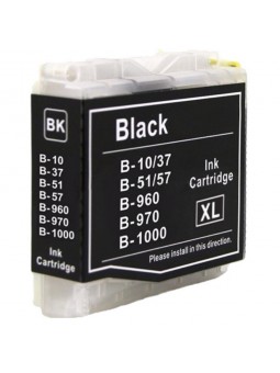1 Cartouche Noir compatible avec Brother LC970 LC1000