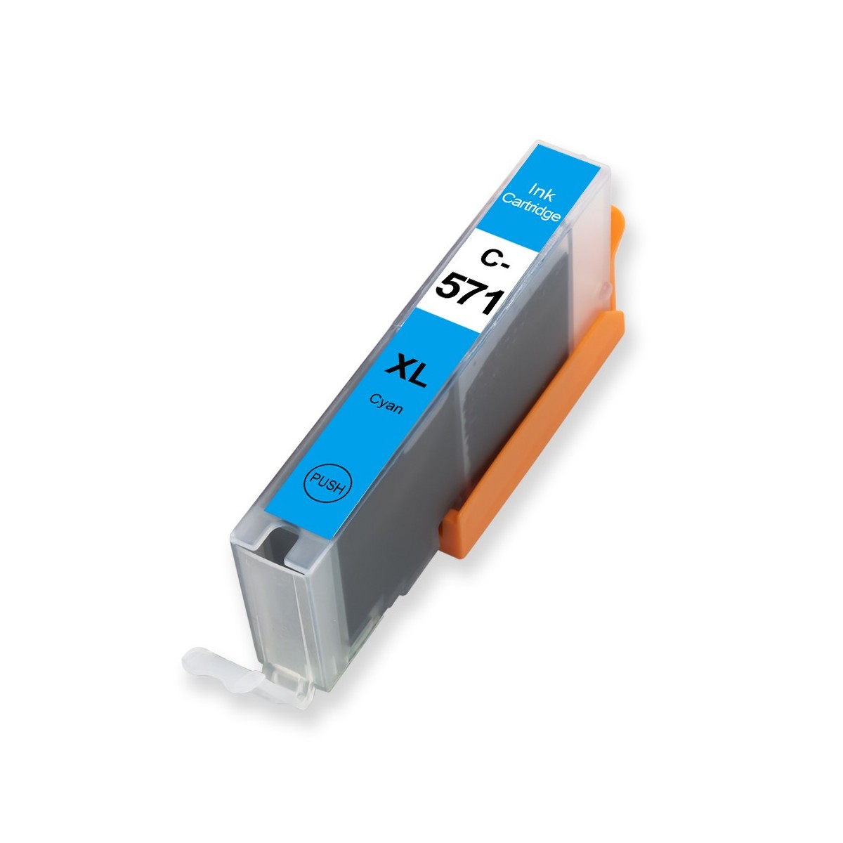 1 Cartouche compatible Canon CLI-571 Cyan 13ML